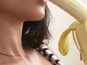Asian Milf Licks Blonde Czech Hottie