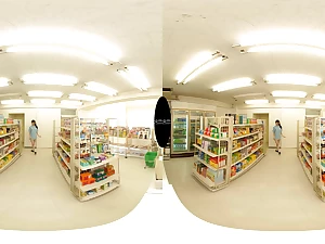 Yuuna Himekawa - The Convenience Store Clerk is a Slut - V1VR