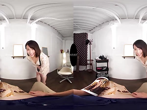 Big Tits Groping: Hey, stop that! - Busty Asian Girl Rides Dick