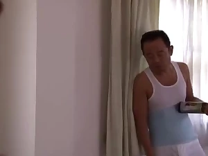 Exotic Japanese girl in Incredible Lingerie, Facial JAV clip