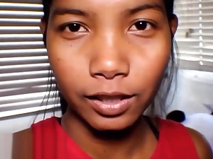 HD thai teen asian heather deep give deep throat creamthroat before bed time
