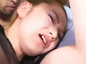 Asian Whore Tries to Fuck on Top