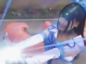 Japanese heroine tickling 01